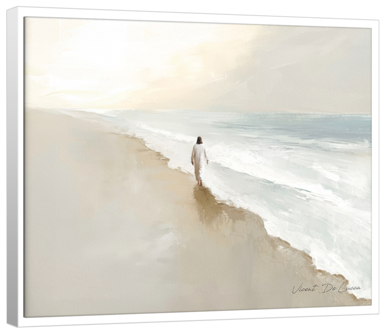 Cuadro "Cristo en las Aguas"