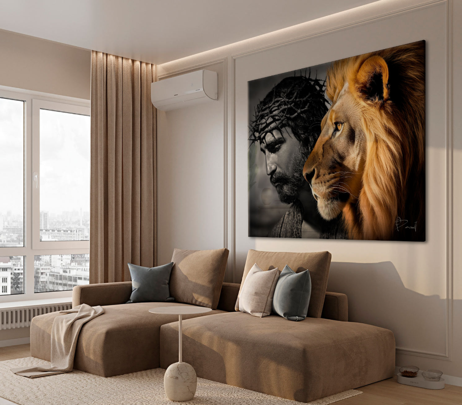 Cuadro "Cristo el León"