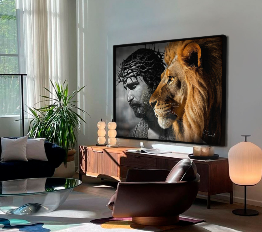 Cuadro "Cristo el León"