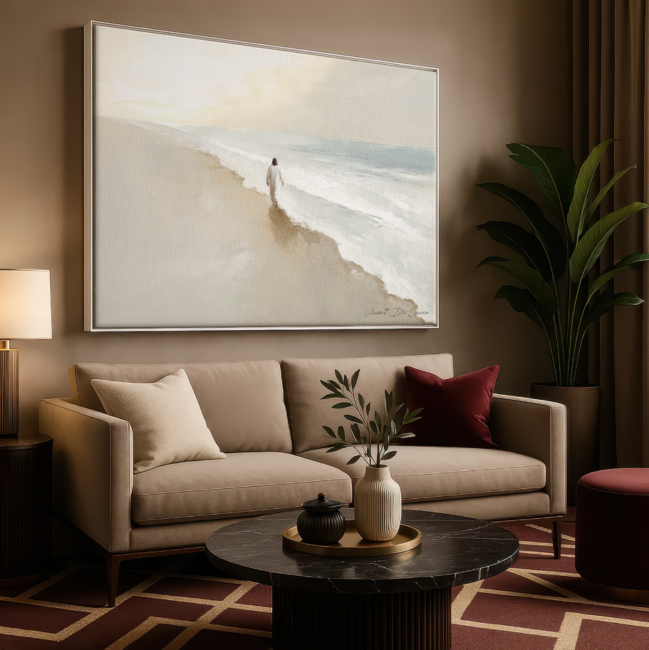 Cuadro "Cristo en las Aguas"