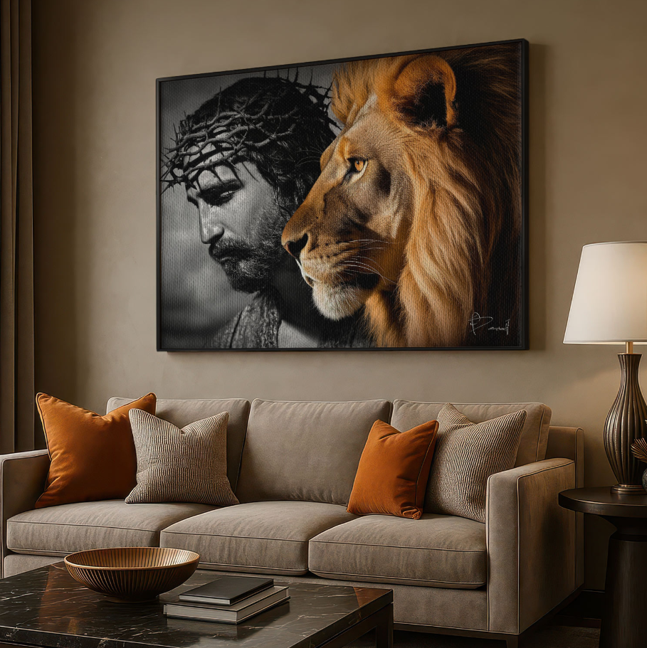 Cuadro "Cristo el León"