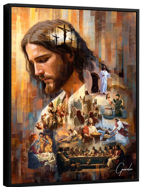 2 Cuadros (1 Cuadro “El amor de Cristo” y 1 Cuadro “El amor de Cristo 2”)