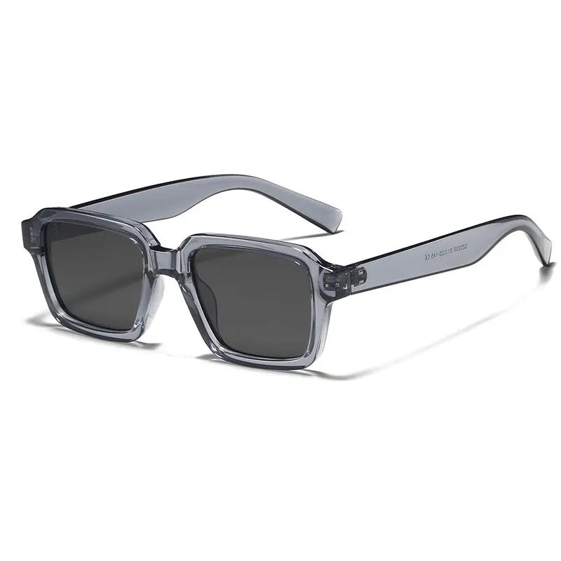 Gafas de sol cuadradas de moda Popular Ins para mujer, gafas de sol Retro VERDE UV400 para hombre, gafas de sol de tendencia