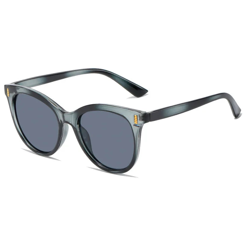 Gafas de sol cuadradas para hombre y mujer, lentes de moda populares, Retro, Color caramelo, Punk, UV400