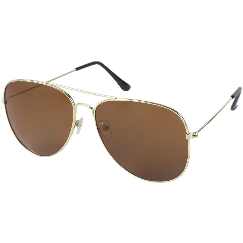 Gafas de sol de aviador para hombres y mujeres, gafas de sol Retro para hombres, lentes de espejo para conducir, viajar, pescar al aire libre, protección UV400