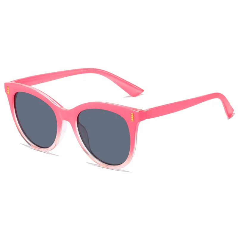 Gafas de sol cuadradas para hombre y mujer, lentes de moda populares, Retro, Color caramelo, Punk, UV400