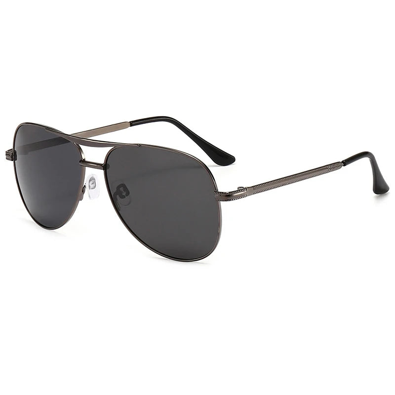 Gafas de sol polarizadas de piloto de diseño de marca para hombres y mujeres tendencia de moda ciclismo al aire libre gafas de sol de conducción de coche gafas 2025