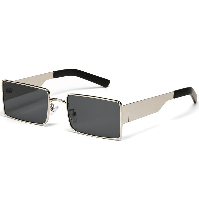DOHOHDO, gafas De Sol cuadradas Retro para mujer, moda 20224, nuevas gafas De Sol De Metal para hombre, gafas De Sol clásicas Vintage UV400 para sombra al aire libre, gafas De Sol