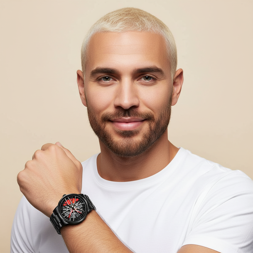 3 Relojes Rin Giratorio