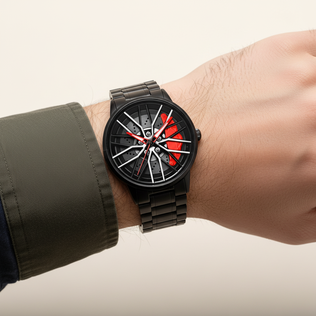 3 Relojes Rin Giratorio