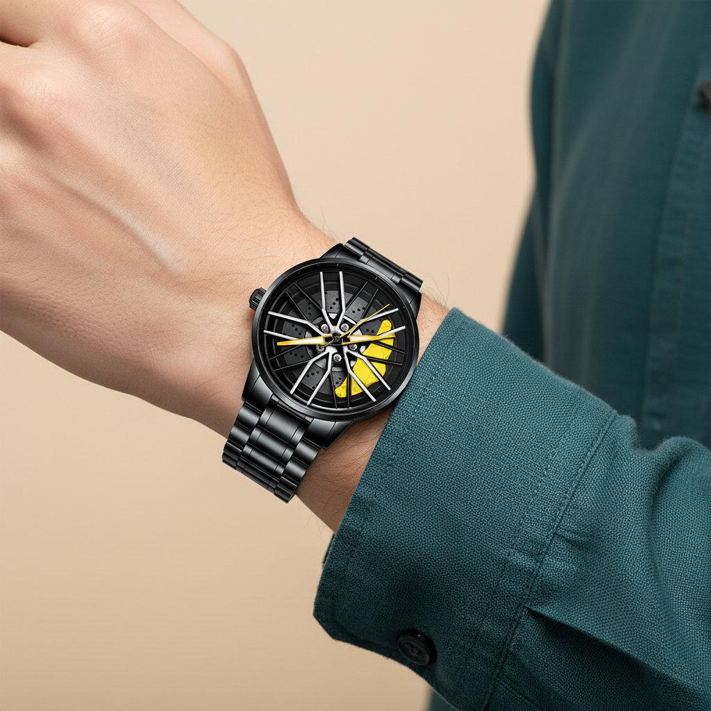 3 Relojes Rin Giratorio