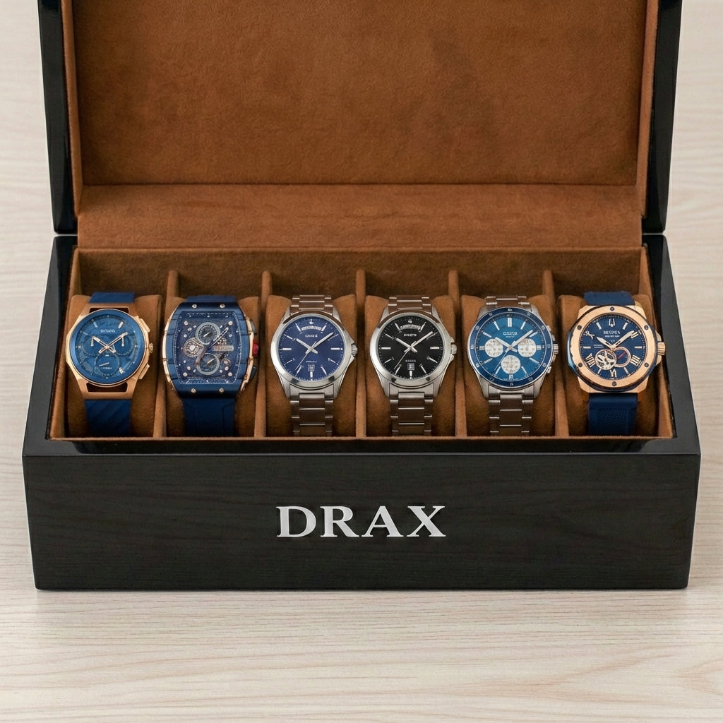 Caja con 6 Relojes (Promoción de liquidación)