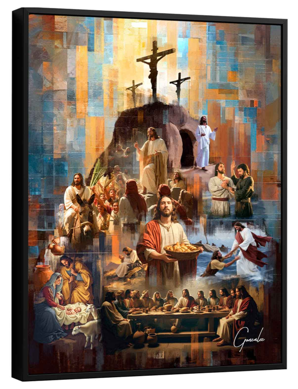 Cuadro "El legado de Cristo"