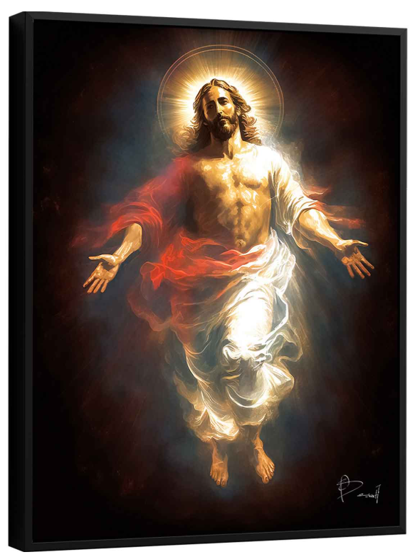 Cuadro "Bienvenido Cristo"