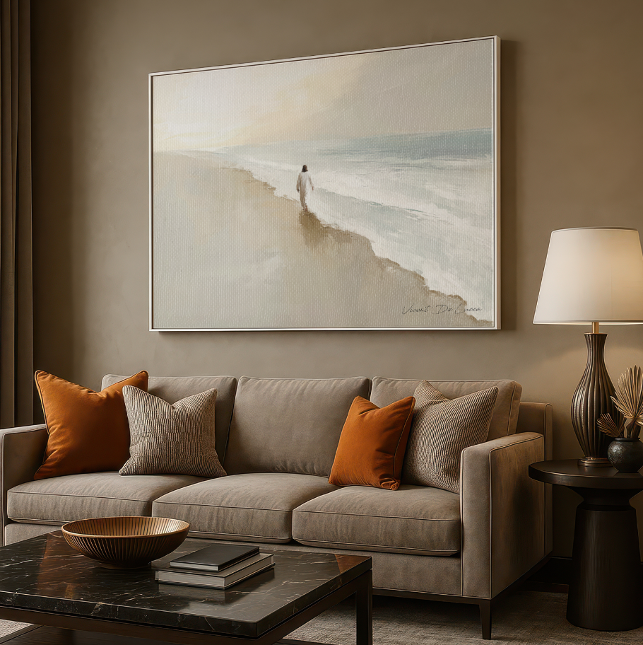 Cuadro "Cristo en las Aguas"