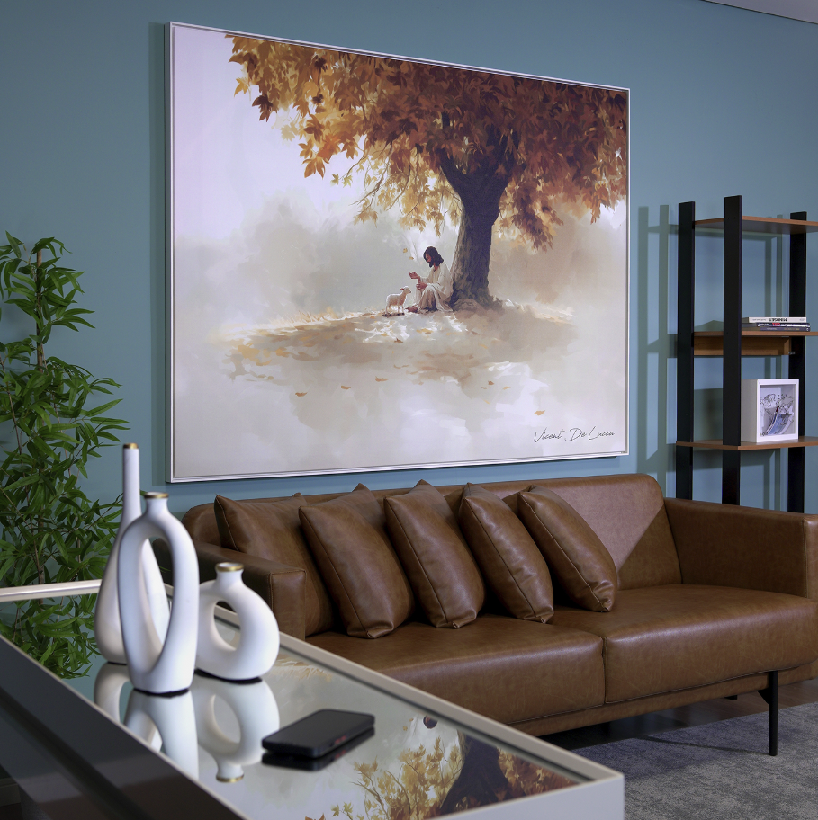 Cuadro "Cristo y el Cordero"