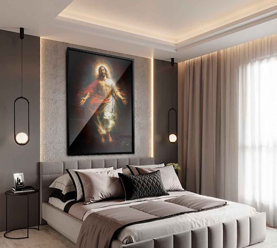 Cuadro "Bienvenido Cristo"