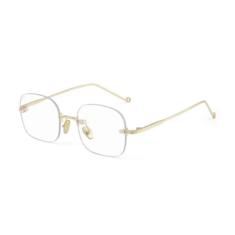 Gafas de sol Retro para mujer, lentes de sol con gradiente sin montura a la moda de diseñador de marca, lentes de corte sin marco, 2021