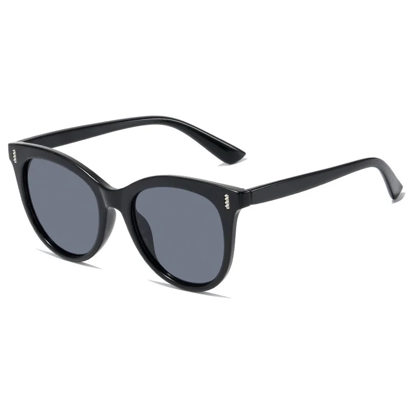 Gafas de sol cuadradas para hombre y mujer, lentes de moda populares, Retro, Color caramelo, Punk, UV400
