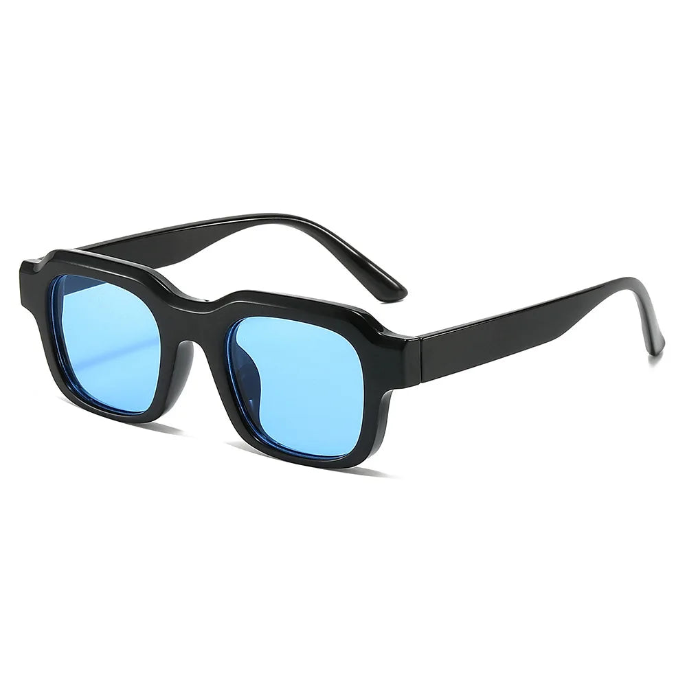 Gafas De Sol cuadradas para hombre y mujer, Gafas De Sol transparentes, gafas De Sol De viaje Vintage Retro UV400 Lunette Soleil Femme Gafas De Sol