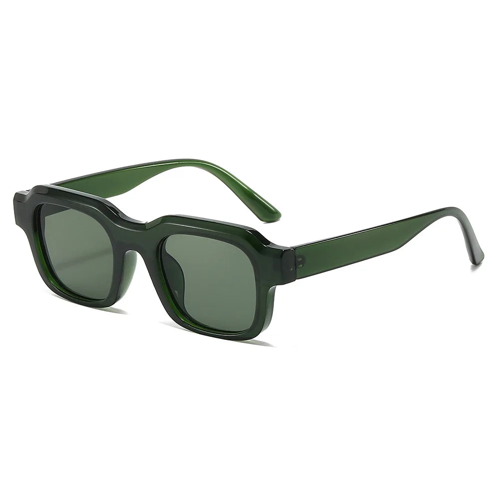 Gafas De Sol cuadradas para hombre y mujer, Gafas De Sol transparentes, gafas De Sol De viaje Vintage Retro UV400 Lunette Soleil Femme Gafas De Sol