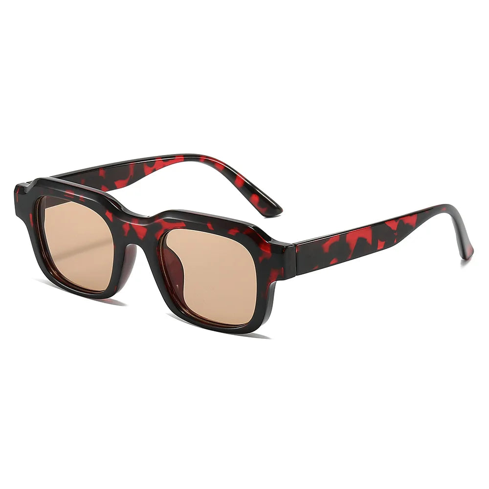 Gafas De Sol cuadradas para hombre y mujer, Gafas De Sol transparentes, gafas De Sol De viaje Vintage Retro UV400 Lunette Soleil Femme Gafas De Sol