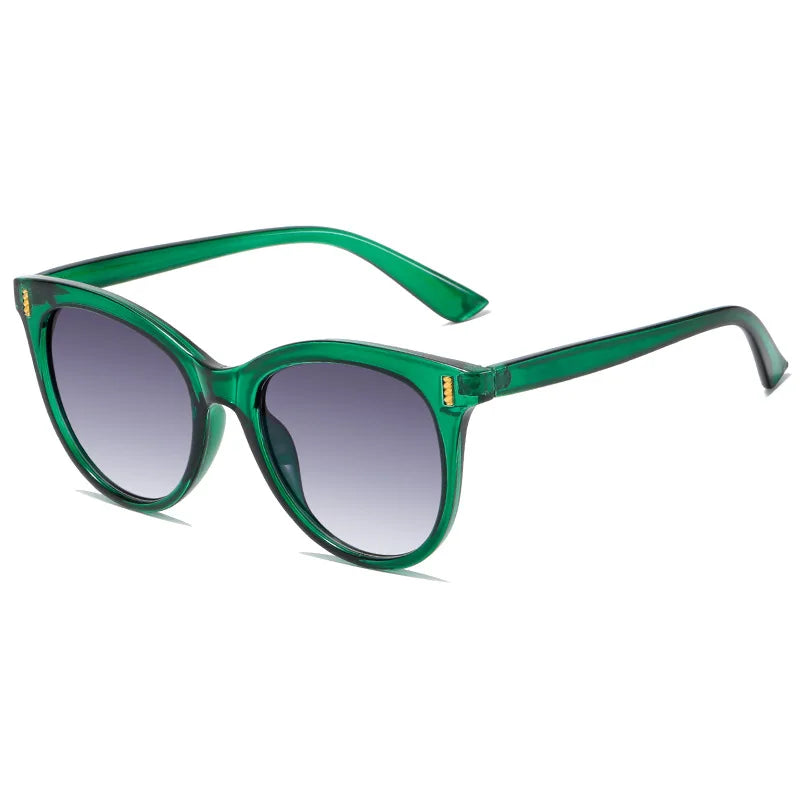 Gafas de sol cuadradas para hombre y mujer, lentes de moda populares, Retro, Color caramelo, Punk, UV400