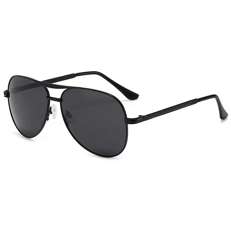 Gafas de sol polarizadas de piloto de diseño de marca para hombres y mujeres tendencia de moda ciclismo al aire libre gafas de sol de conducción de coche gafas 2025