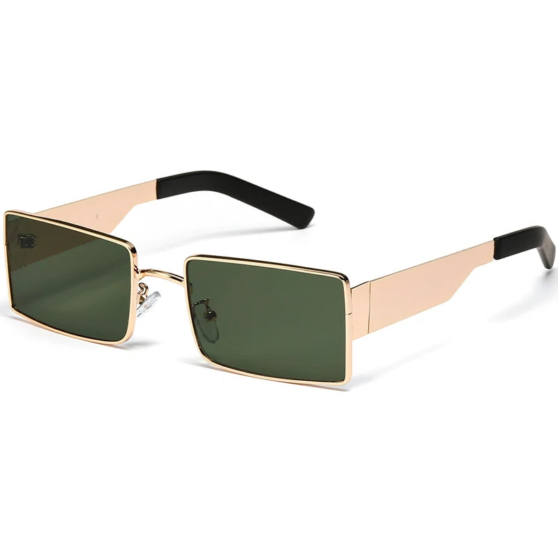 DOHOHDO, gafas De Sol cuadradas Retro para mujer, moda 20224, nuevas gafas De Sol De Metal para hombre, gafas De Sol clásicas Vintage UV400 para sombra al aire libre, gafas De Sol