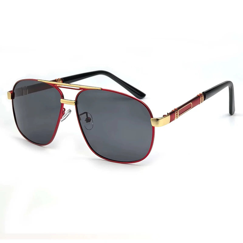 Gafas de sol polarizadas de lujo de diseño de marca para hombres y mujeres tendencia de moda deportes al aire libre conducción pesca gafas de sol gafas