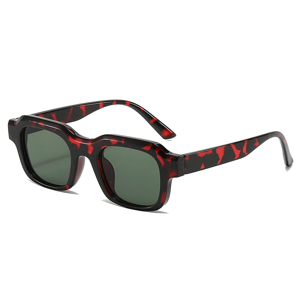 Gafas De Sol cuadradas para hombre y mujer, Gafas De Sol transparentes, gafas De Sol De viaje Vintage Retro UV400 Lunette Soleil Femme Gafas De Sol