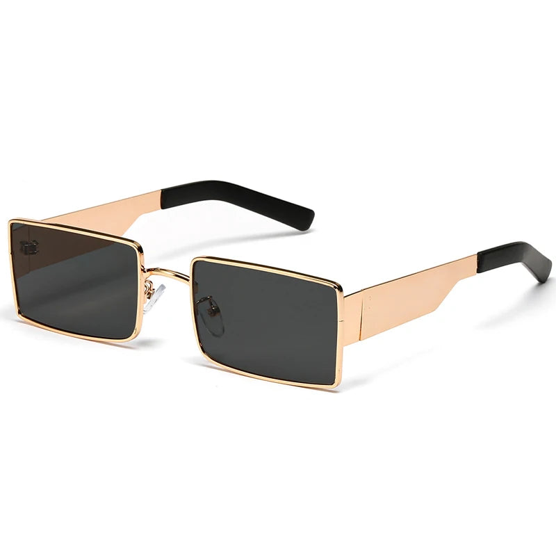 DOHOHDO, gafas De Sol cuadradas Retro para mujer, moda 20224, nuevas gafas De Sol De Metal para hombre, gafas De Sol clásicas Vintage UV400 para sombra al aire libre, gafas De Sol