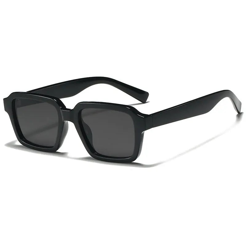 Gafas de sol cuadradas de moda Popular Ins para mujer, gafas de sol Retro VERDE UV400 para hombre, gafas de sol de tendencia