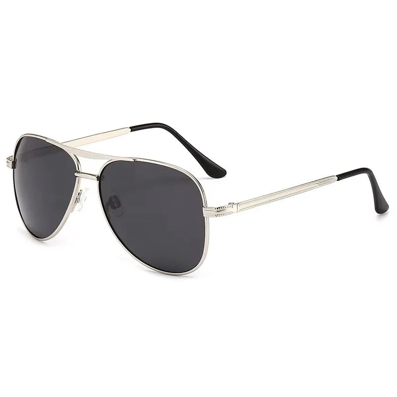 Gafas de sol polarizadas de piloto de diseño de marca para hombres y mujeres tendencia de moda ciclismo al aire libre gafas de sol de conducción de coche gafas 2025