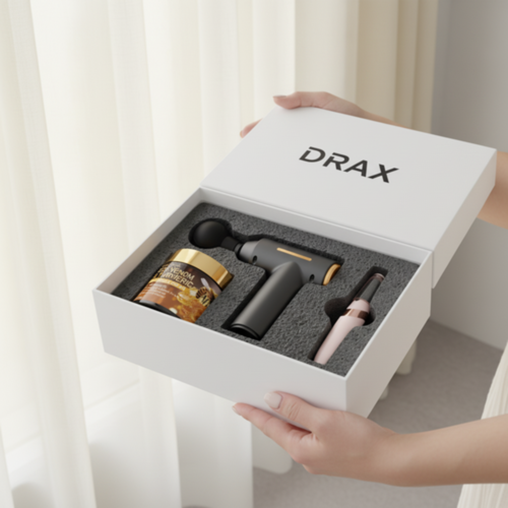 Caja para masaje en los pies - TIENDA DRAX