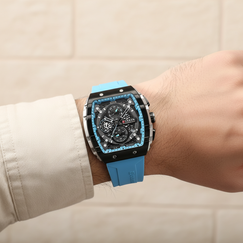 Caja con 6 Relojes Curren y Pro