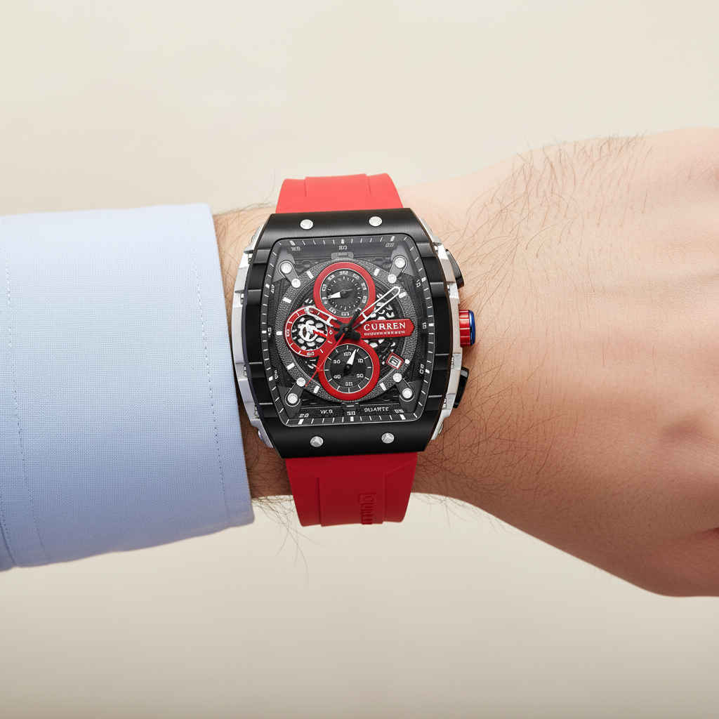 Caja con 6 Relojes Curren y Pro