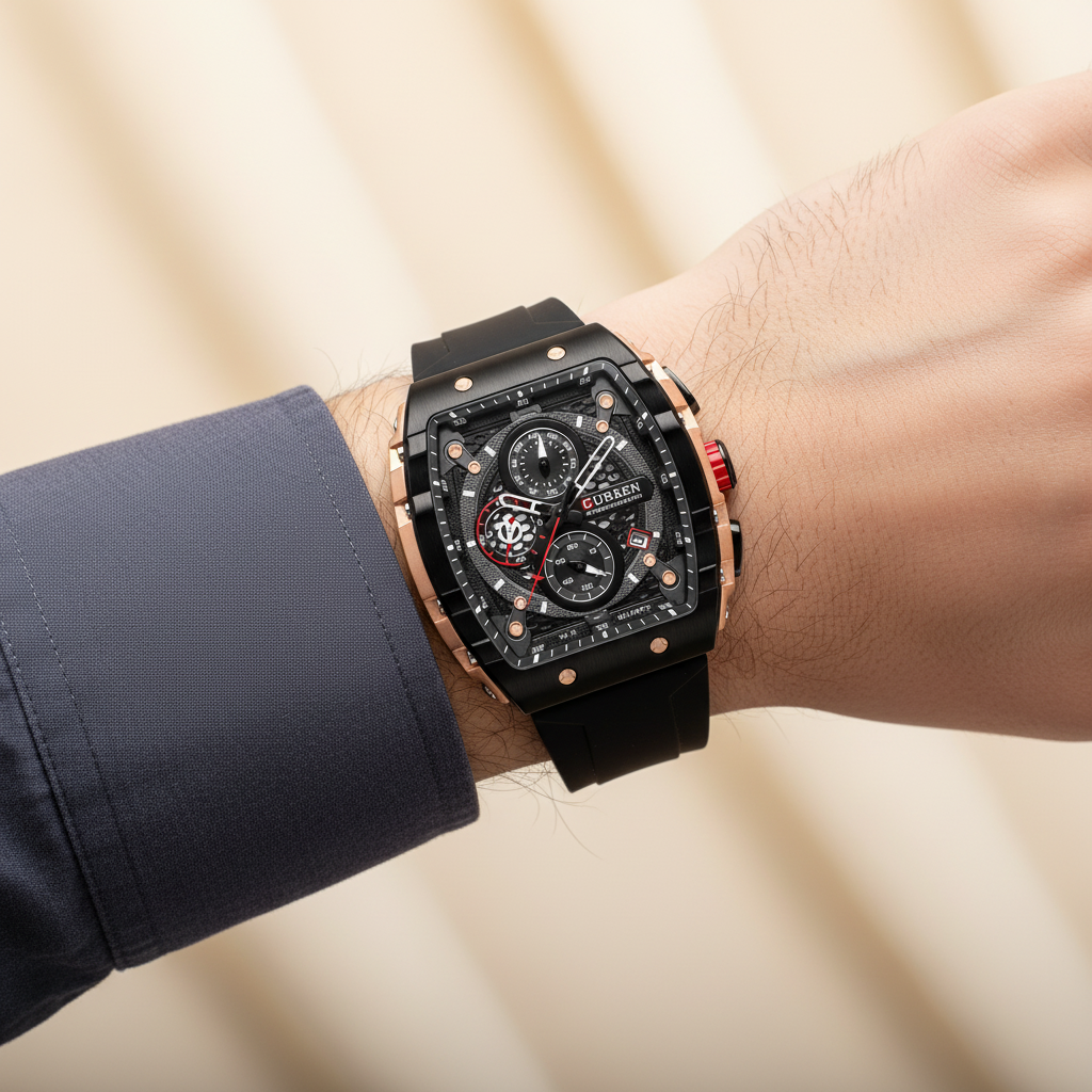 Caja con 6 Relojes Curren y Pro