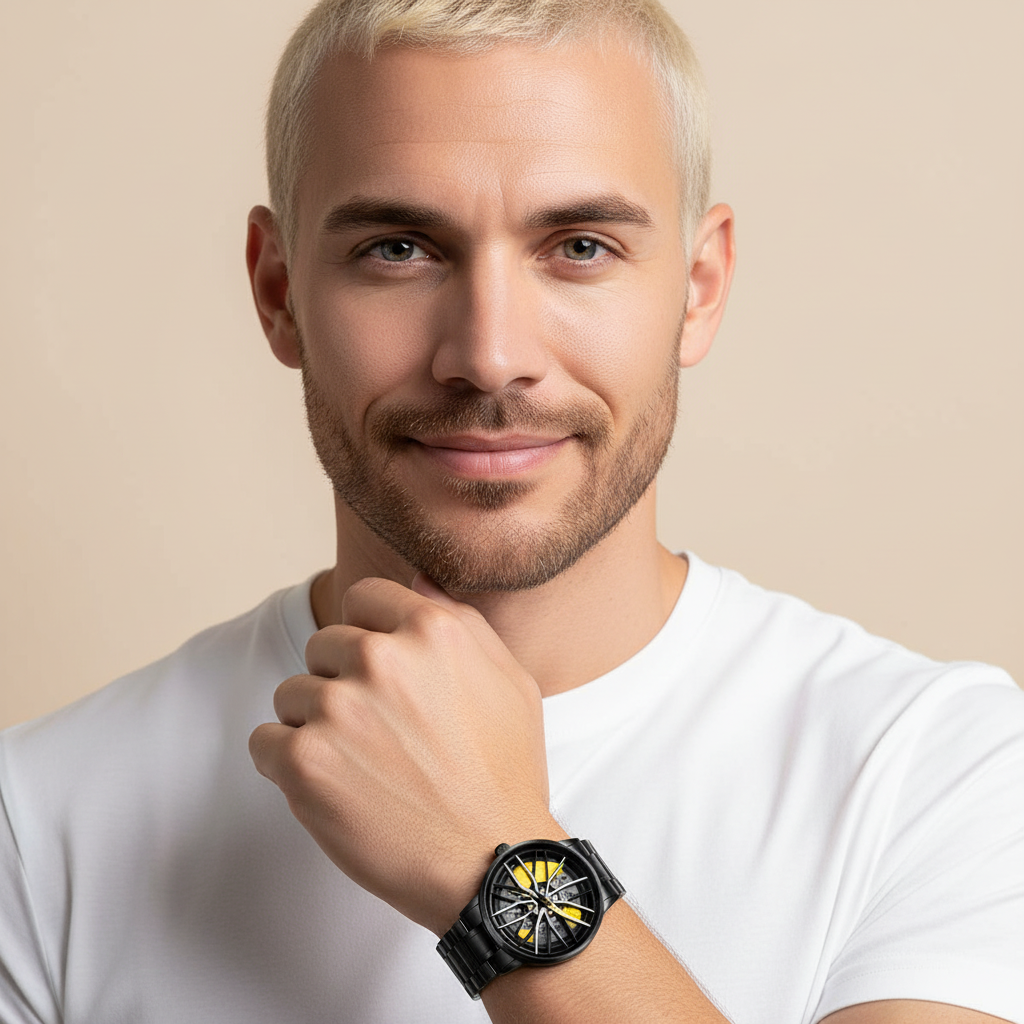 3 Relojes Rin Giratorio